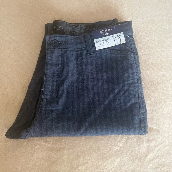 Rider by Lee Comfort Waist Straight Pants - Size 10 - Picture 11 of 13